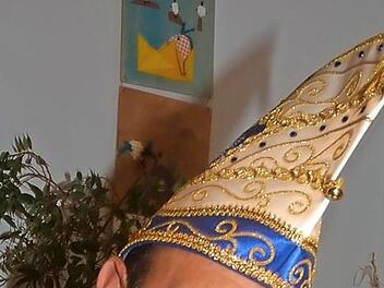 Kai Baumstark ist in diesem Jahr erstmals Präsident der Ruotnkernge Fousanocht. Foto: Hofmann