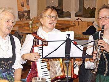 Die Familie Pokoj machte die Musik im "Sternstübla".  Foto: Sabine Weinbeer