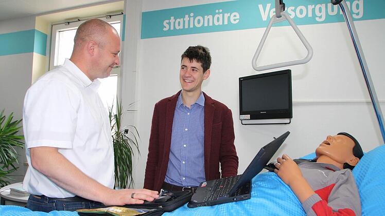 Arthur Aubrée macht Praktikum im ZTM. Foto: Ralf Ruppert