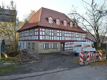 Die Herrgottsmühle in Oeslau wird bald sechs Wohnungen verschiedener Größe bieten. Fotos: Rainer Lutz