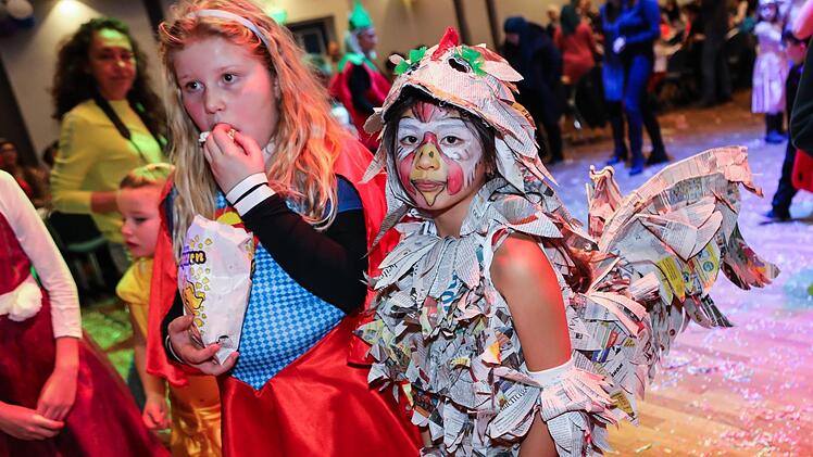Impressionen vom Kulmbacher Kinderfasching des Kreisjugendrings, der Kommunalen Jugendarbeit und der Bayerischen RundschauFoto: Barbara Herbst