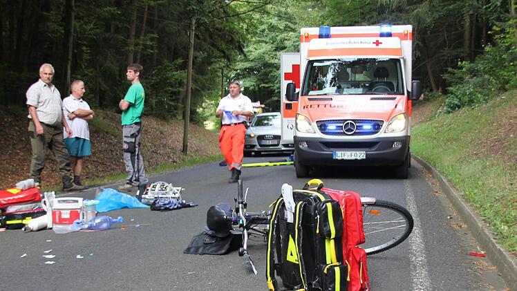Die Unfallstelle im Wald westlich von Ottneuses. Foto: Ralf Kestel