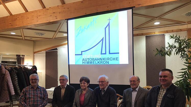 Das Projektteam der  Stiftung (von links): Edgar Keck, Manfred Weig, Monika Barosch, Gerhard Böhm, Hartmut Richter und Pfarrer Michael Osak. Foto: privat