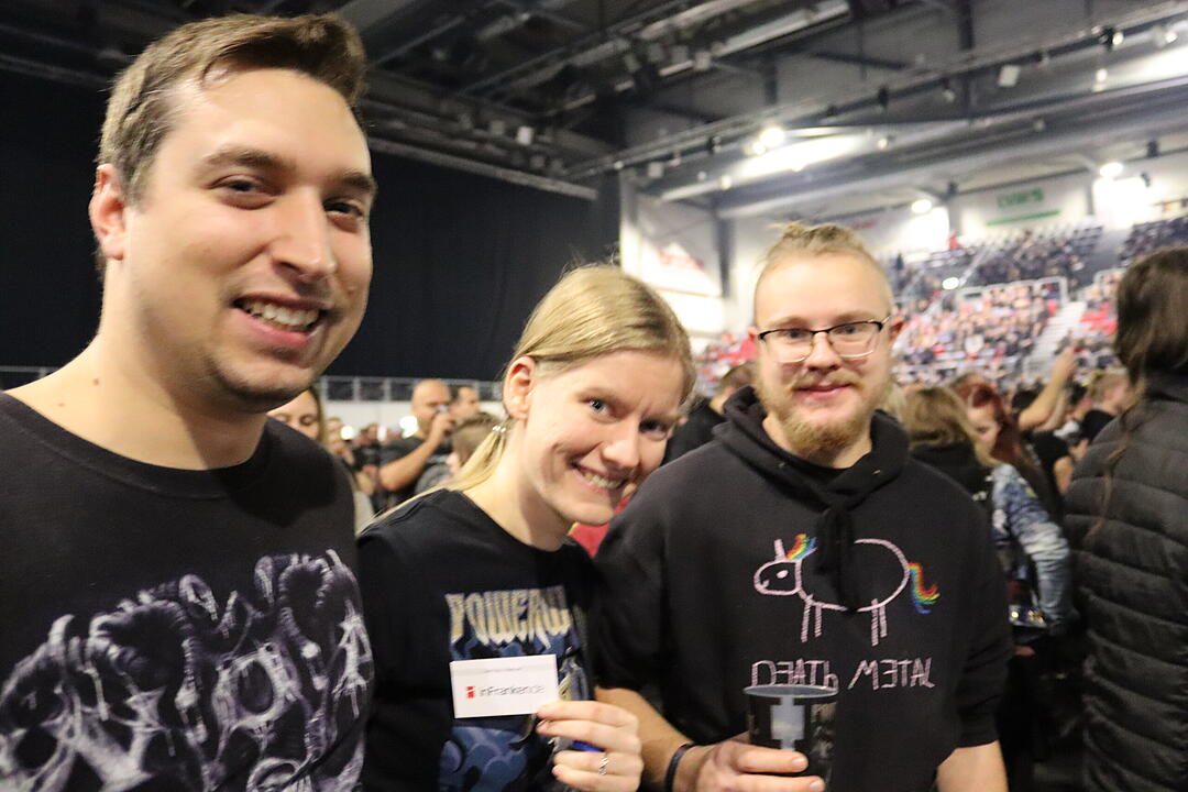 Powerwolf hat die Arena wahrlich zum Kochen gebracht!