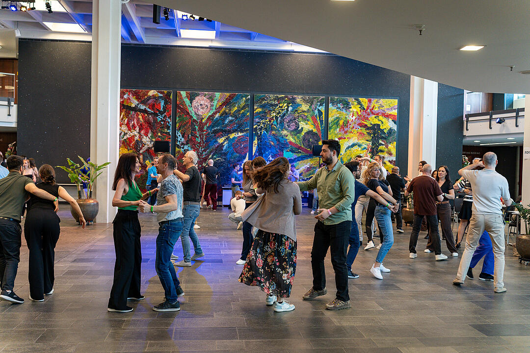 Das Festival bot viele Workshops f&uuml;r Anf&auml;nger und Profis!