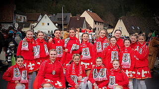 Beste Faschingslaune in Aura/Saale