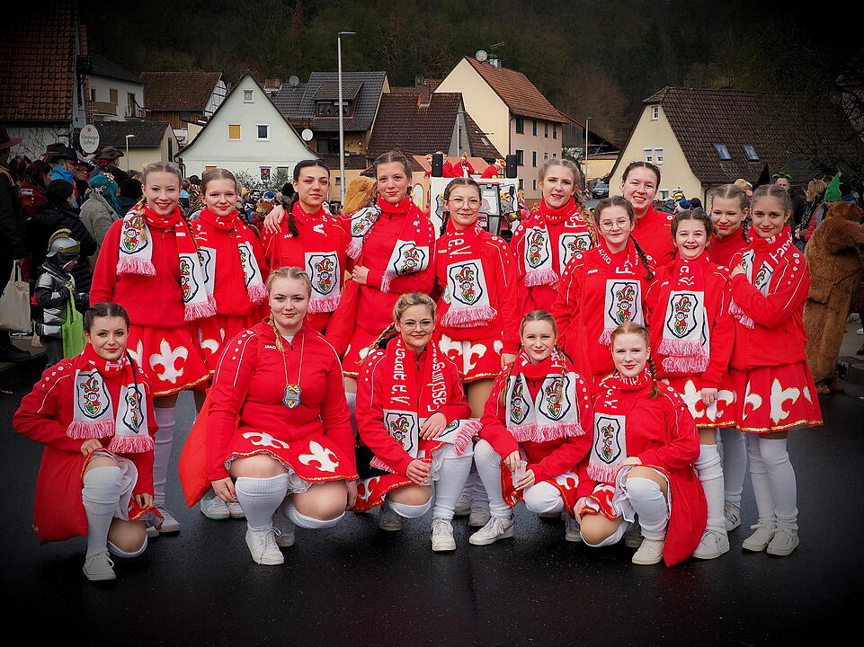 Beste Faschingslaune in Aura/Saale