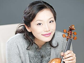 Die Violinistin Yamei Yu gehört zu den Publikumslieblingen, die in der alten Vogtei auftreten. Foto: Pasche