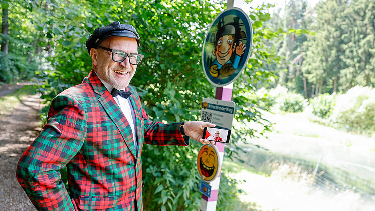 Witze-Wanderweg mit fränkischen Comedians