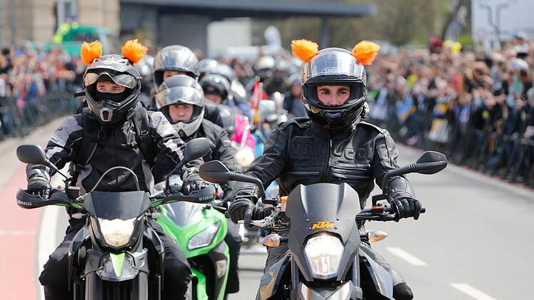 Am 21. und 22. April findet die Motorrad-Sternfahrt statt. Archiv/Matthias Hoch