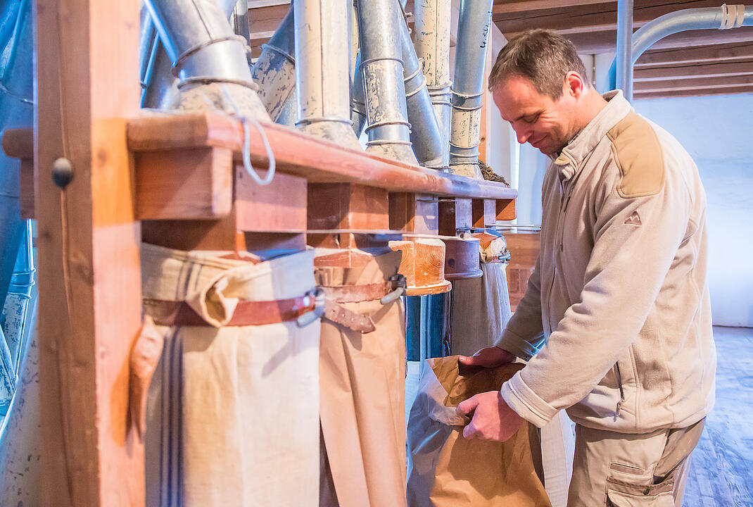 Besuch in der Schaubm&uuml;hle