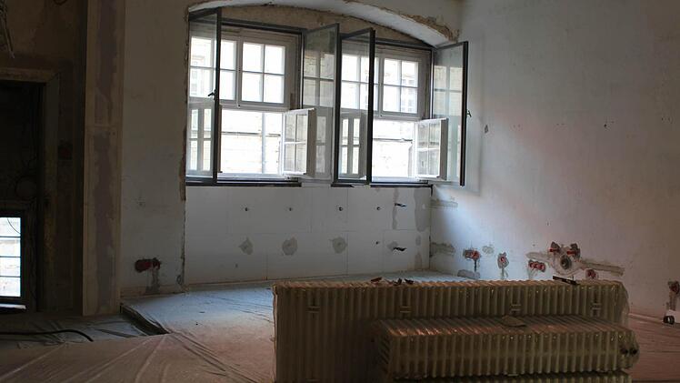 Das künftige Foyer des Saals