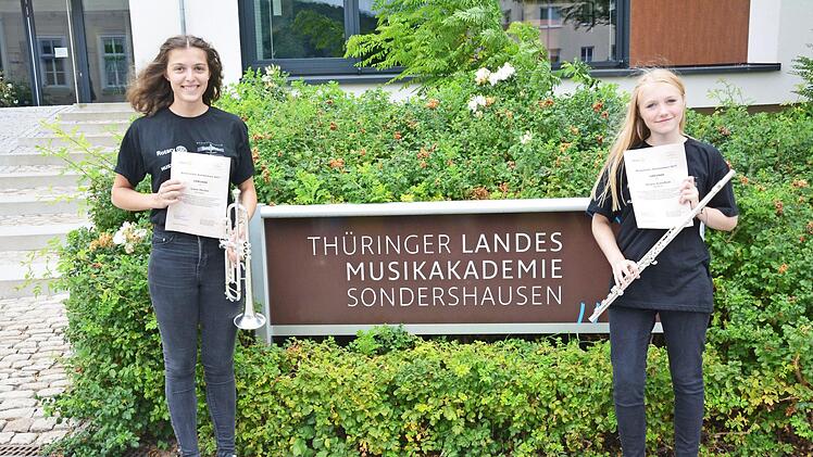 Luise Heckel (links) und Saskia Scheffold Foto: privat
