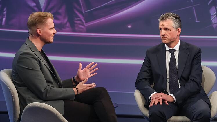 Tim Kl&uuml;ssendorf (links) und Thorsten Frei wollen die Koalition im Bund fortsetzen. Beim Thema Sachsen-Anhalt sind sie nicht einer Meinung.