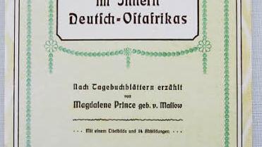 Das Titelblatt des Buchs von Magdalene Prince, geb. von Massow aus dem Jahr 1903. Erst im Jahr 1906 wurde wie eine Frau von Prince.