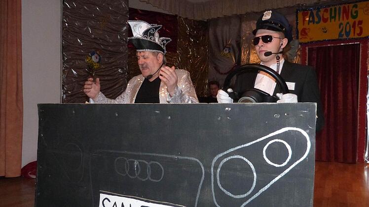 Der Landrat und sein Fahrer Foto: Werner Reißaus