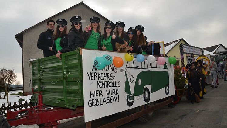 Die Rothenkirchener Narren. Foto: Hofmann