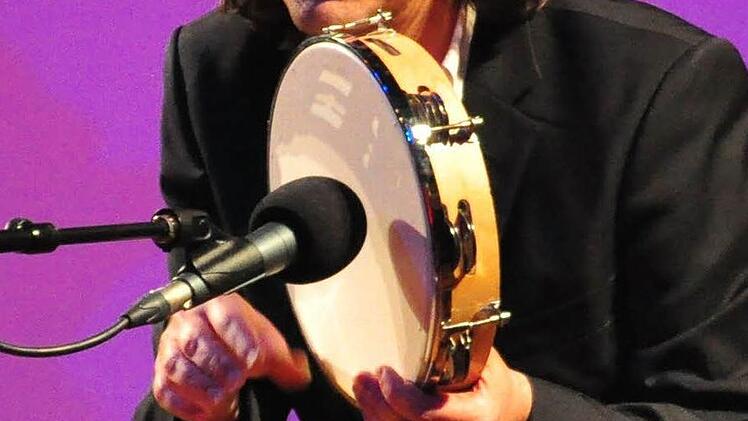 Pippo Pollina bei seinem Konzert in Haßfurt. Foto: Ulrike Langer
