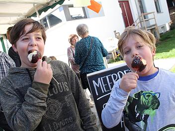 Schokoäpfel sind die vielleicht schönste Form des Vitaminbringers.