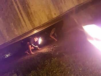 Die Kerwa in Kirchehrenbach wird begraben. Foto: Carmen Schwind