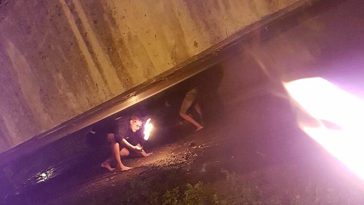 Die Kerwa in Kirchehrenbach wird begraben. Foto: Carmen Schwind