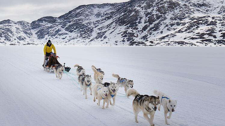 Ein wilder Ritt quer durch Gr&ouml;nland mit dem Hundeschlitten bleibt f&uuml;r Sebastian Str&ouml;bel ein unvergessliches Erlebnis.