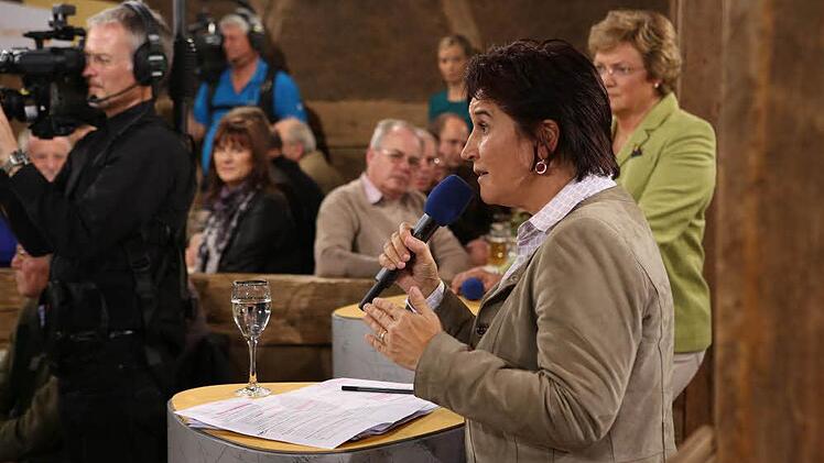 Ebermannstädter stellen Fragen bei "Jetz red i - Europa" Foto: Barbara Herbst