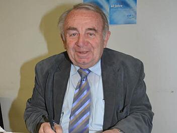 Heinz Hausmann kandidiert er nicht mehr als Bezirksvorsitzender der CSA von Oberfranken. Foto: eh