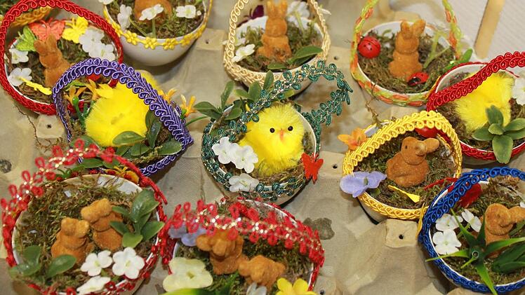 Aus einigen Eiern werden Körbchen