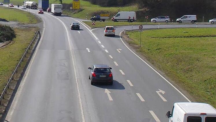 Hans Michelbach und seine Begleiter setzten sich in Berlin für eine "durchgängige Konzeption" für die B 173 und die B 85 im Bundesverkehrswegeplan ein. Foto: Archiv/Marco Meißner