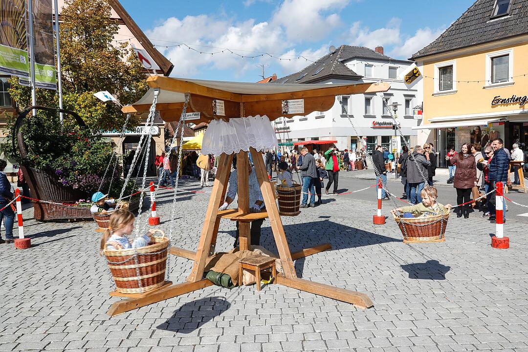 Korbmarkt in Lichtenfels am Samstag