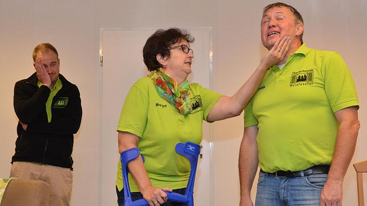 Das Team der Theatergruppe Waldfenster steckt schon mitten in den Vorbereitungen für die Auftritte. Foto: Björn Hein