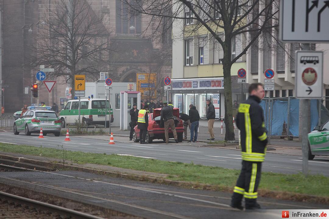Großeinsatz am türkischen Konsulat in Nürnberg