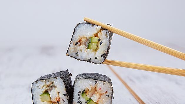 Sushi, Sushi essen
