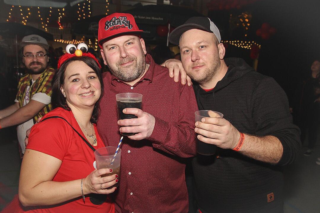 Faschingsparty vom Feinsten in der Stadthalle Stadtsteinach.