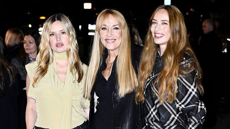 Sie treten in die Fu&szlig;stapfen ihrer Mutter: Georgia May (links) und Elizabeth Jagger (rechts) arbeiten wie Jerry Hall als Models.