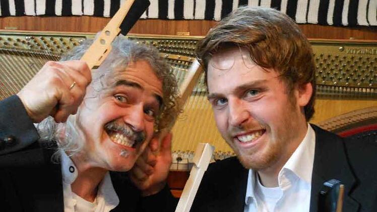Marc Hupfer und Ulrich Zenkel  Foto: Elke Hochhupfer