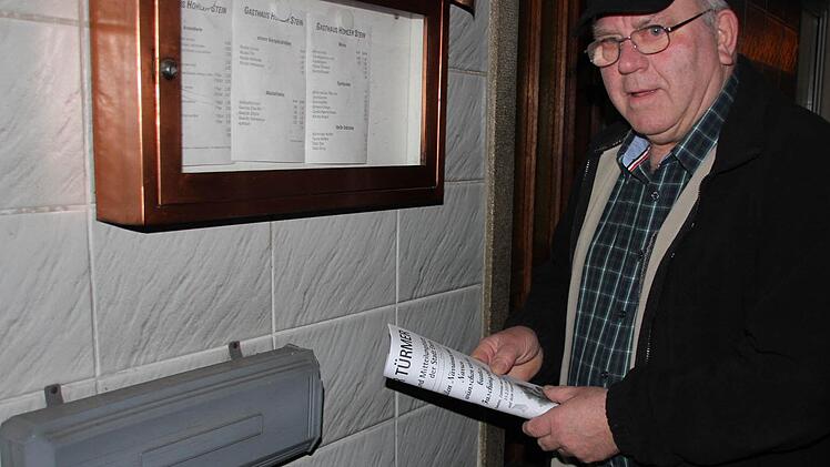 Am vergangenen Wochenende verteilte Hilmar Becht letztmals das Gemeindeblatt.
