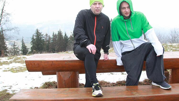 Beim Selbsttest zum Braveheart Battle Foto: .Carmen Schmitt.