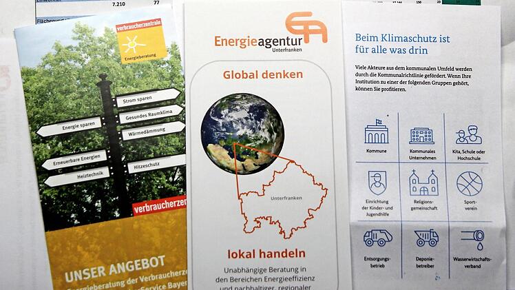 Bei der ersten Veranstaltung des "Energie-Coaching" analysierte man Daten aus der Stadt Ebern und setzte sich zum Ziel, auch dem Bürger Hilfen mit an die Hand zu geben.  Repro: Günther Geiling