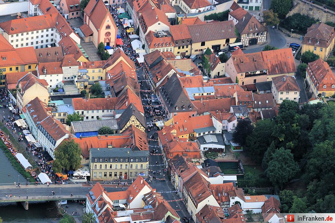 Luftbilder von der Sandkerwa