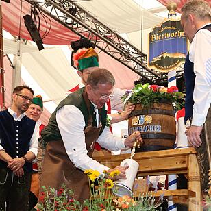 Kulmbacher Bierwoche - der Anstich