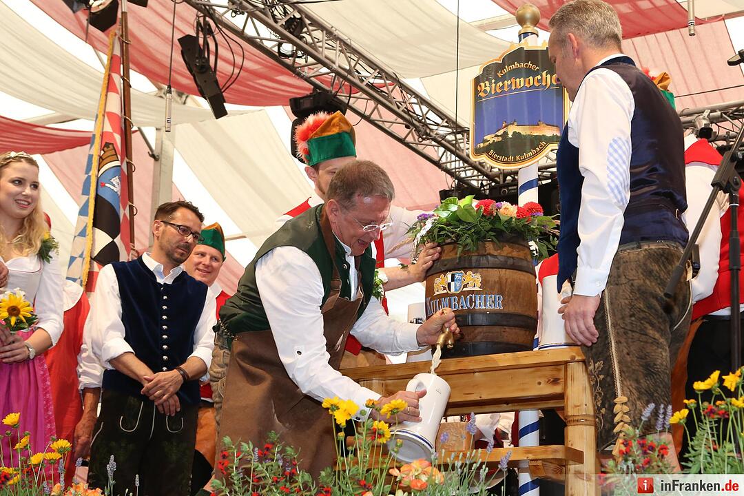 Kulmbacher Bierwoche - der Anstich