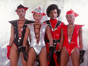 Mit Songs wie Rivers Of Babylon" oder "Rasputin" wurde die Band Boney M. weltber&uuml;hmt.