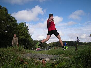 Die Optik stimmt: Viele interessante Perspektiven bot der in vielerlei Hinsicht gelungene Rannunger Wald- und Naturlauf. Foto: ssp