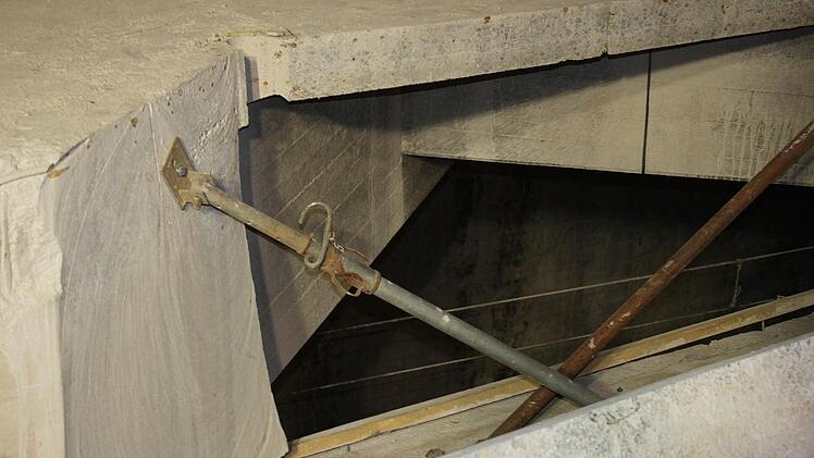 Arbeiten an der "Ewigen Brücke". Foto: Veronika Schadeck