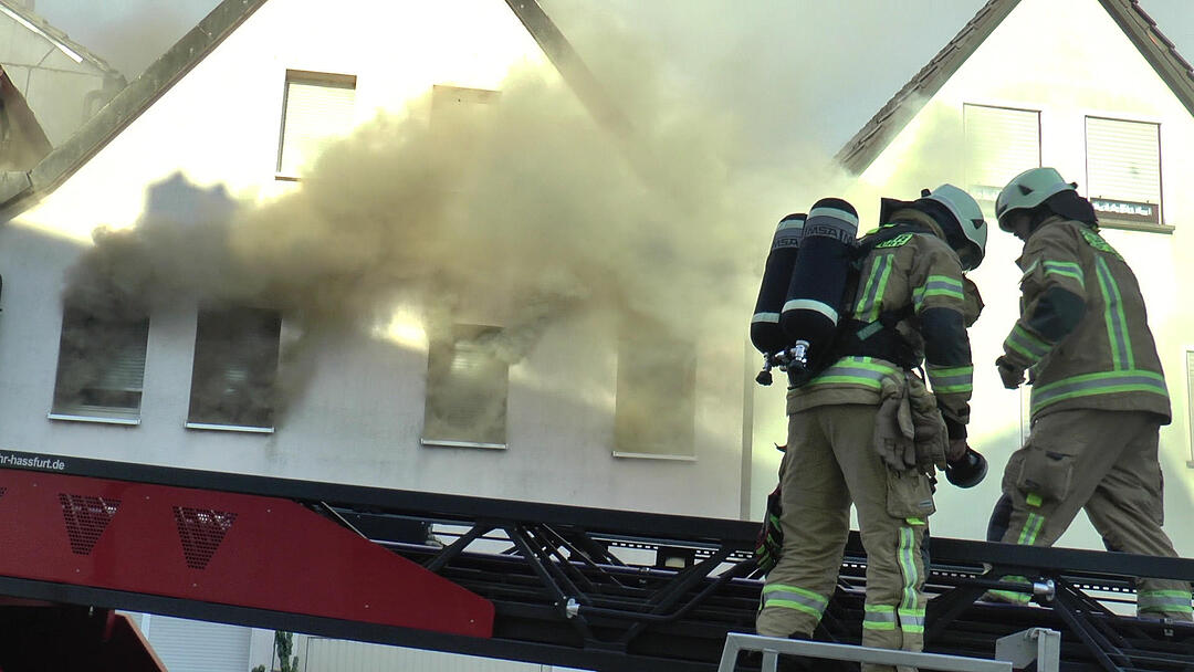 Haßfurt: Haus nach Brand unbewohnbar