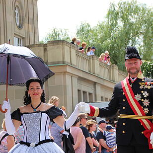 Bad Kissingen: Umzug zum Rakoczy-Fest