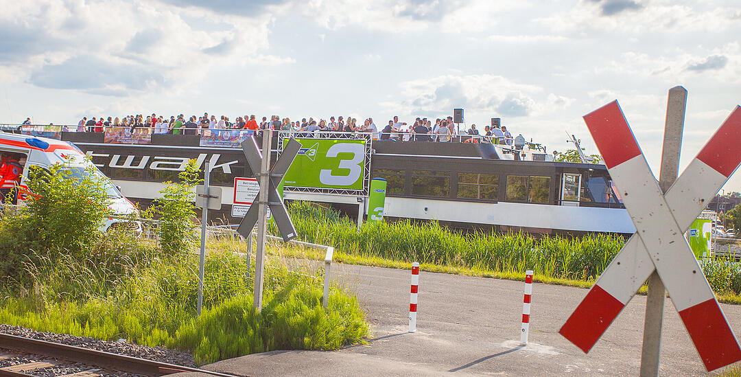 Bayern 3 Partyschiff in Fürth