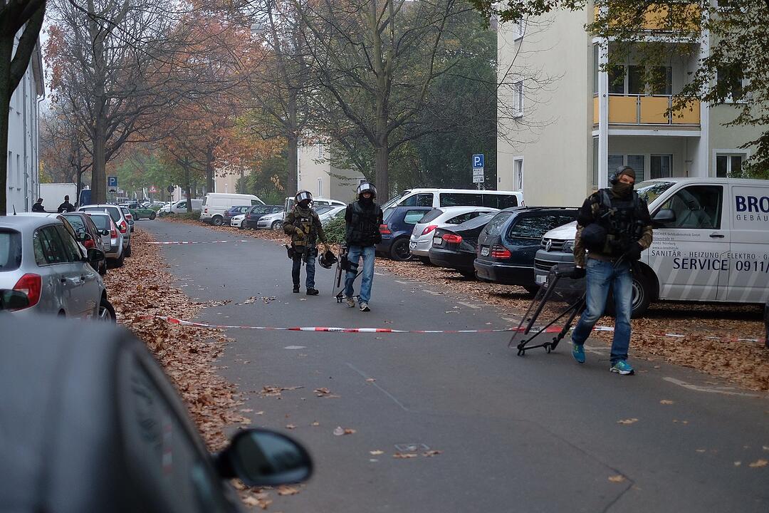 SEK-Einsatz in Nürnberg-Gibitzenhof